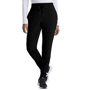 Barco One Women's Boost Classic Fit Scrub Jogger Black, 3-Pocket Size M New